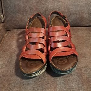 Born Genesis Wedge Platform Sandals